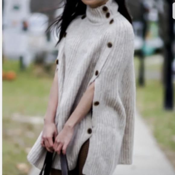 J. crew sweater cape - Picture 4 of 6
